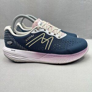 Womens Size 7.5 KARHU Ikoni 2.0 Hivo Shoes Blue / Pink Running Athletic Sneakers